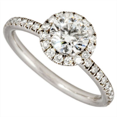 ハリーウィンストン HARRY WINSTON マイクロ パヴェ リング 指輪 