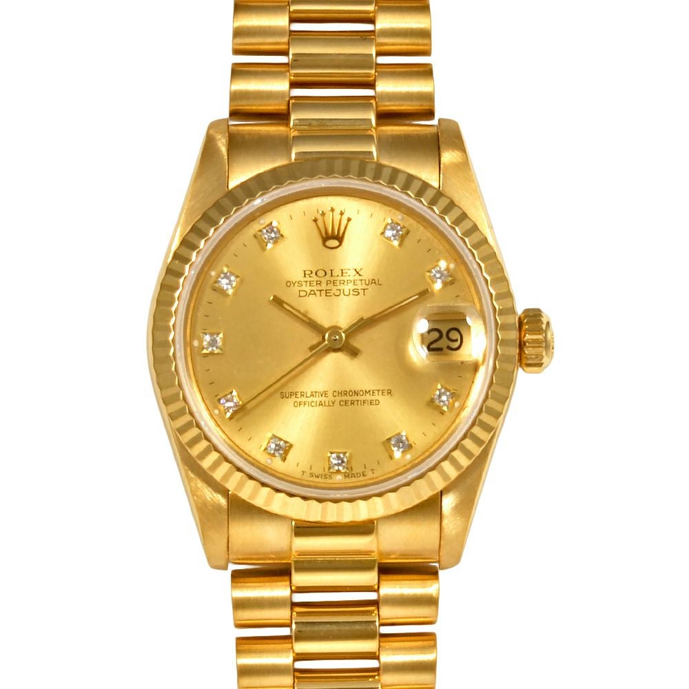 ロレックス ROLEX 68278G デイトジャスト 7桁9番台 腕時計 シャンパン