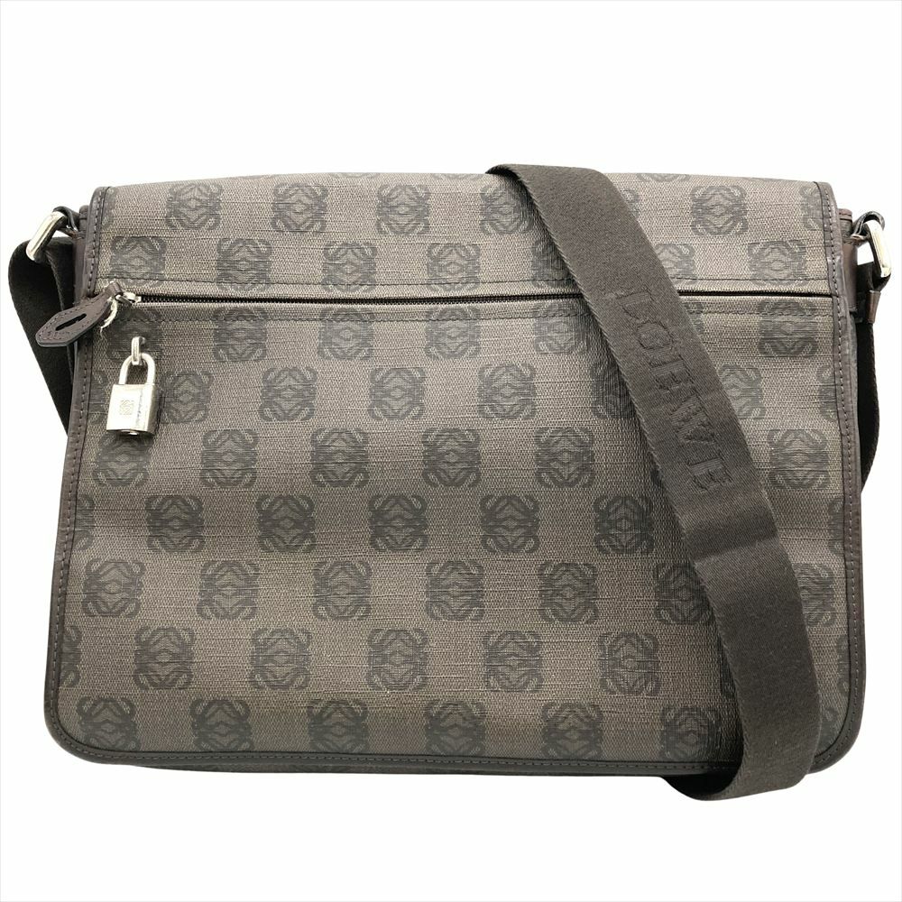ロエベ LOEWE アナグラム ロゴ ショルダーバッグ PVC 345.80.764
