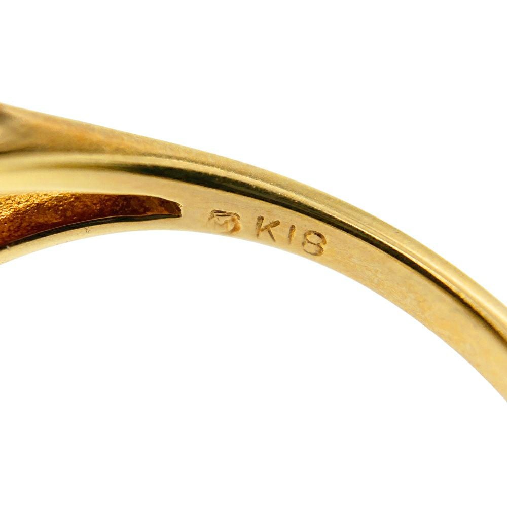 ミキモト MIKIMOTO ベビーパール リング 指輪 ダイヤモンド 約5.5号