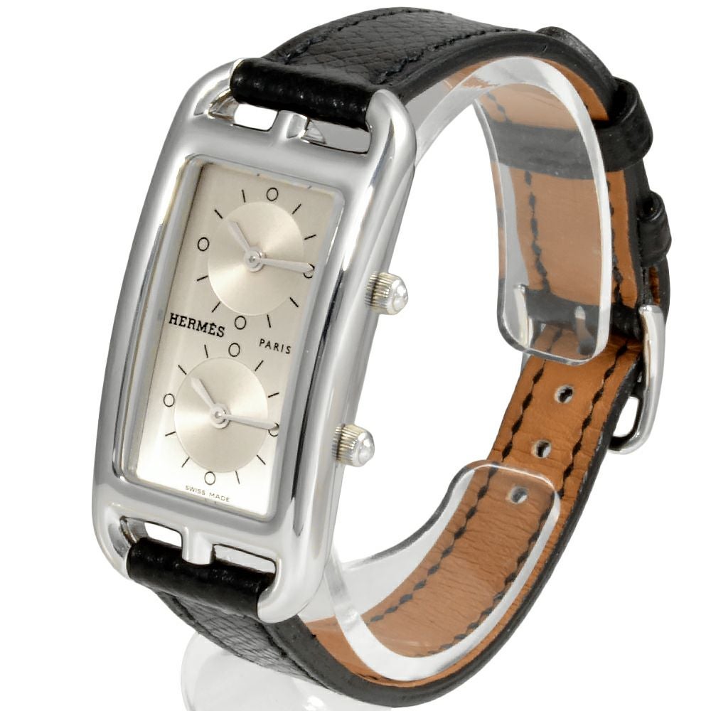 エルメス HERMES CC3.210 ケープコッド ドゥゾーン 腕時計 シルバー