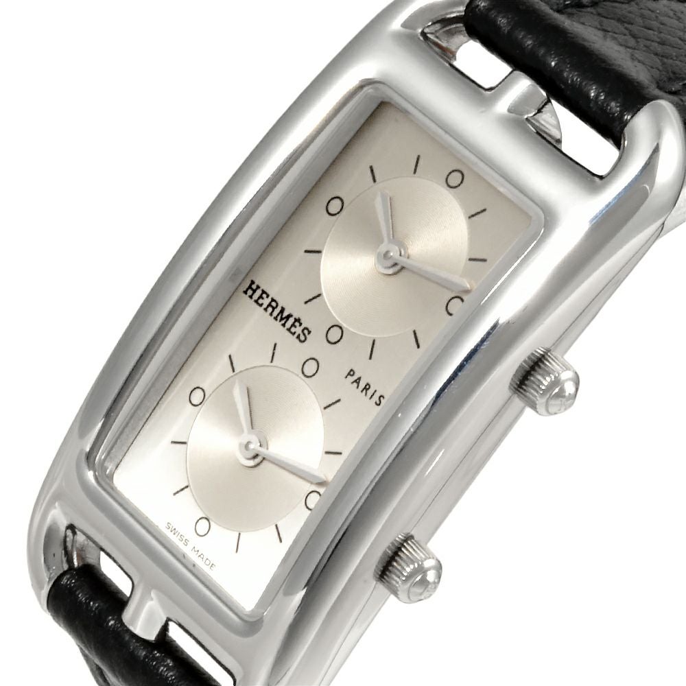 エルメス HERMES CC3.210 ケープコッド ドゥゾーン 腕時計 シルバー
