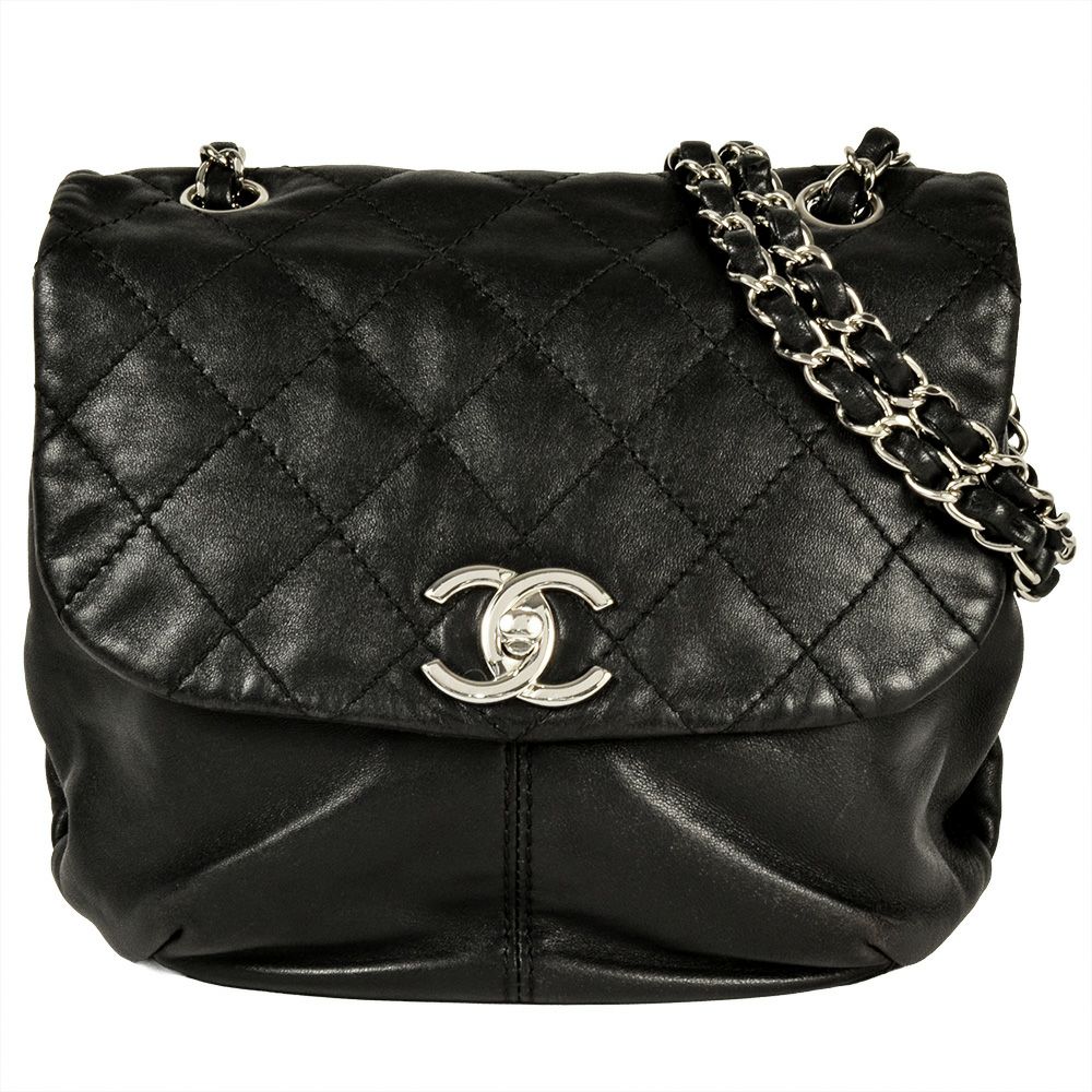 シャネル CHANEL マトラッセ チェーン ショルダーバッグ ラムスキン