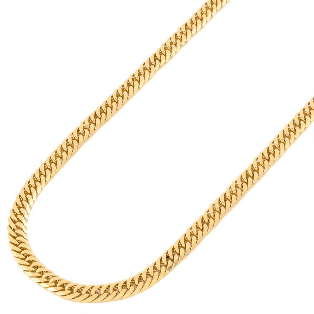 喜平 キヘイ 6面 ダブル ネックレス K18YG 20.8g 40cm【中古