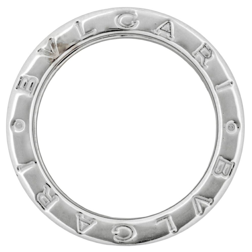 ブルガリ BVLGARI ビーゼロワン 3バンド リング 指輪 #52 K18WG 8.7g