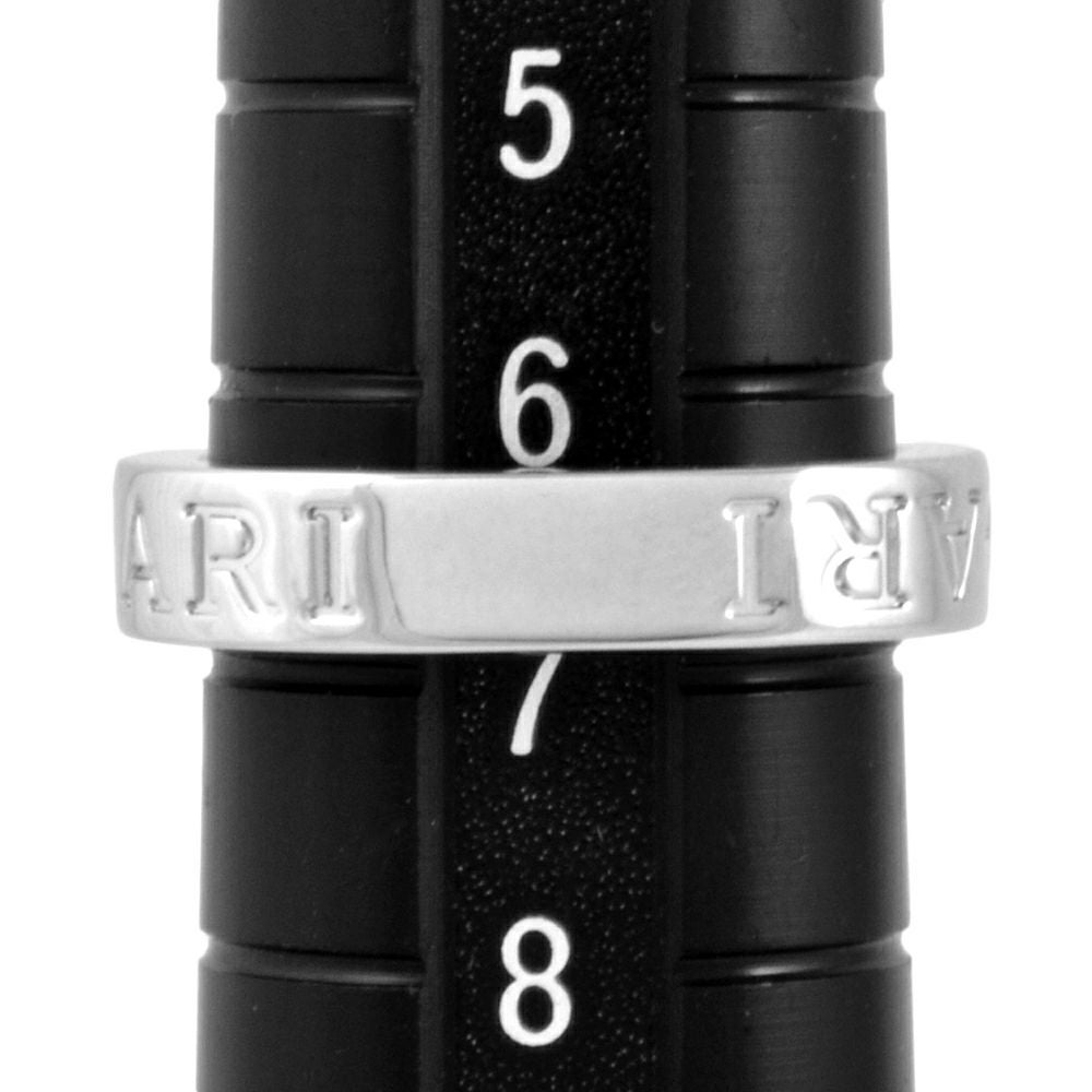 ブルガリ BVLGARI ダブルロゴ リング 指輪 ダイヤモンド 約6.5号 K18WG