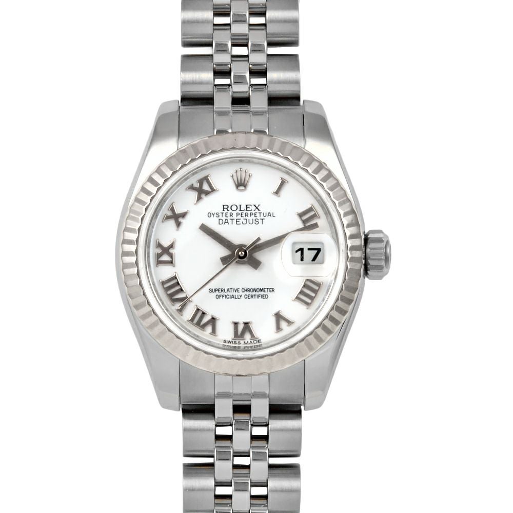 ロレックス ROLEX 69173 デイトジャスト 腕時計 ホワイト文字盤 SS×YG レディース【中古】 ロレックスデイトジャスト レディース 腕時計 69173 ROLEX 中古 – 銀蔵