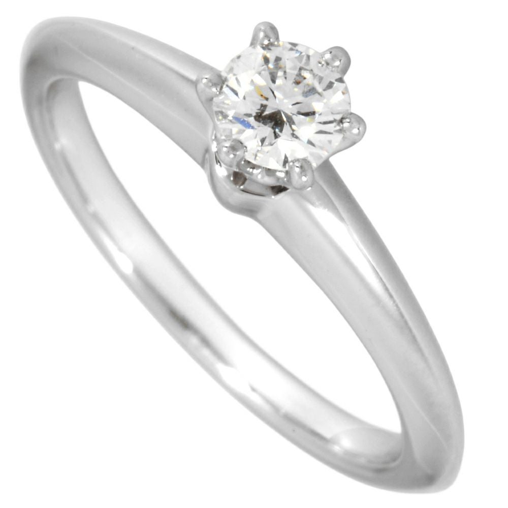 タサキ TASAKI ソリティア リング 指輪 ダイヤモンド 0.13ct 約9号