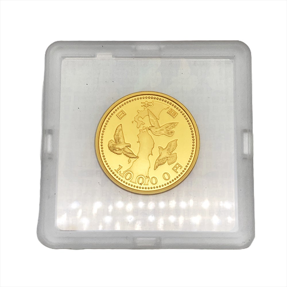 東日本大震災 復興事業記念 1万円金貨幣 プルーフ貨幣セット 第一次