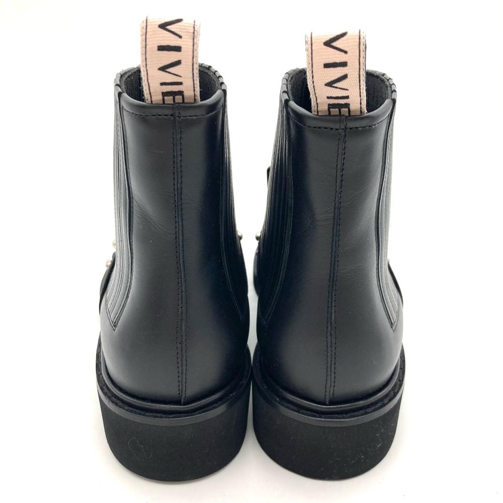 Roger Vivier サイドゴアブーツ ブラック ビジュー付き 37 ロジェヴィヴィエ Roger vivier ビジュー サイドゴア ブーツ ブラック