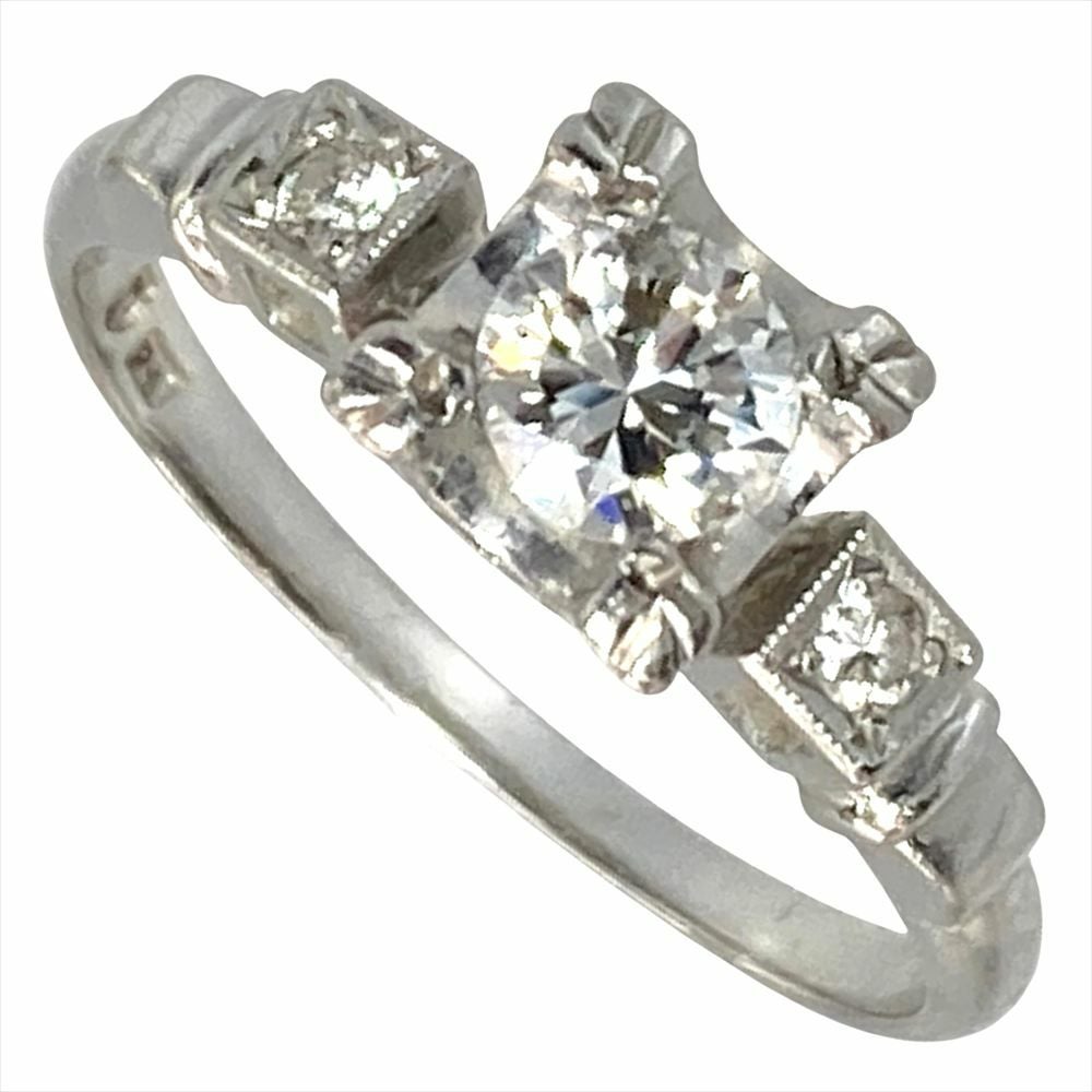 カルティエ Cartier タンク リング 指輪 ダイヤモンド 0.25ct #48