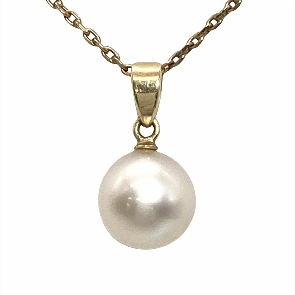 ミキモト MIKIMOTO ベビーパール 3.9mm ブレスレット K14YG 3.9g
