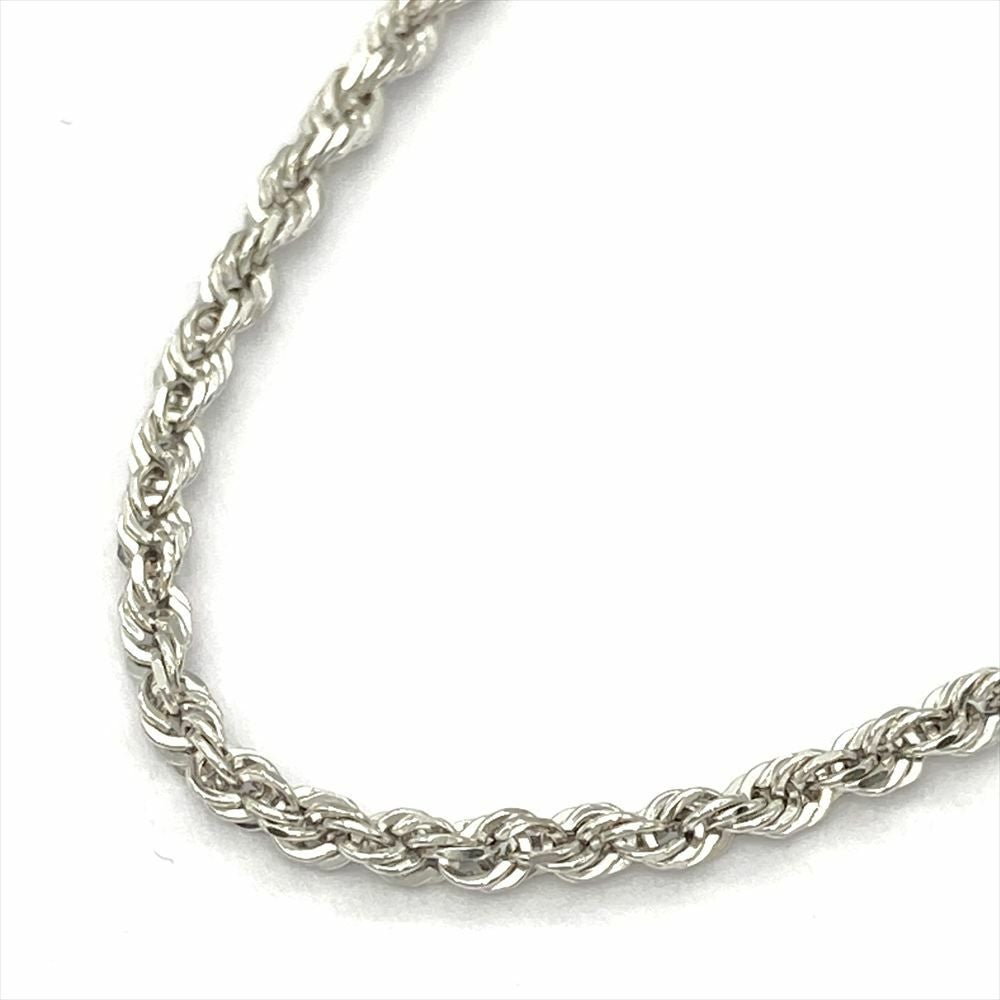 アヴァランチ AVALANCHE クロス ネックレス K10WG 5.6g 10K ホワイト