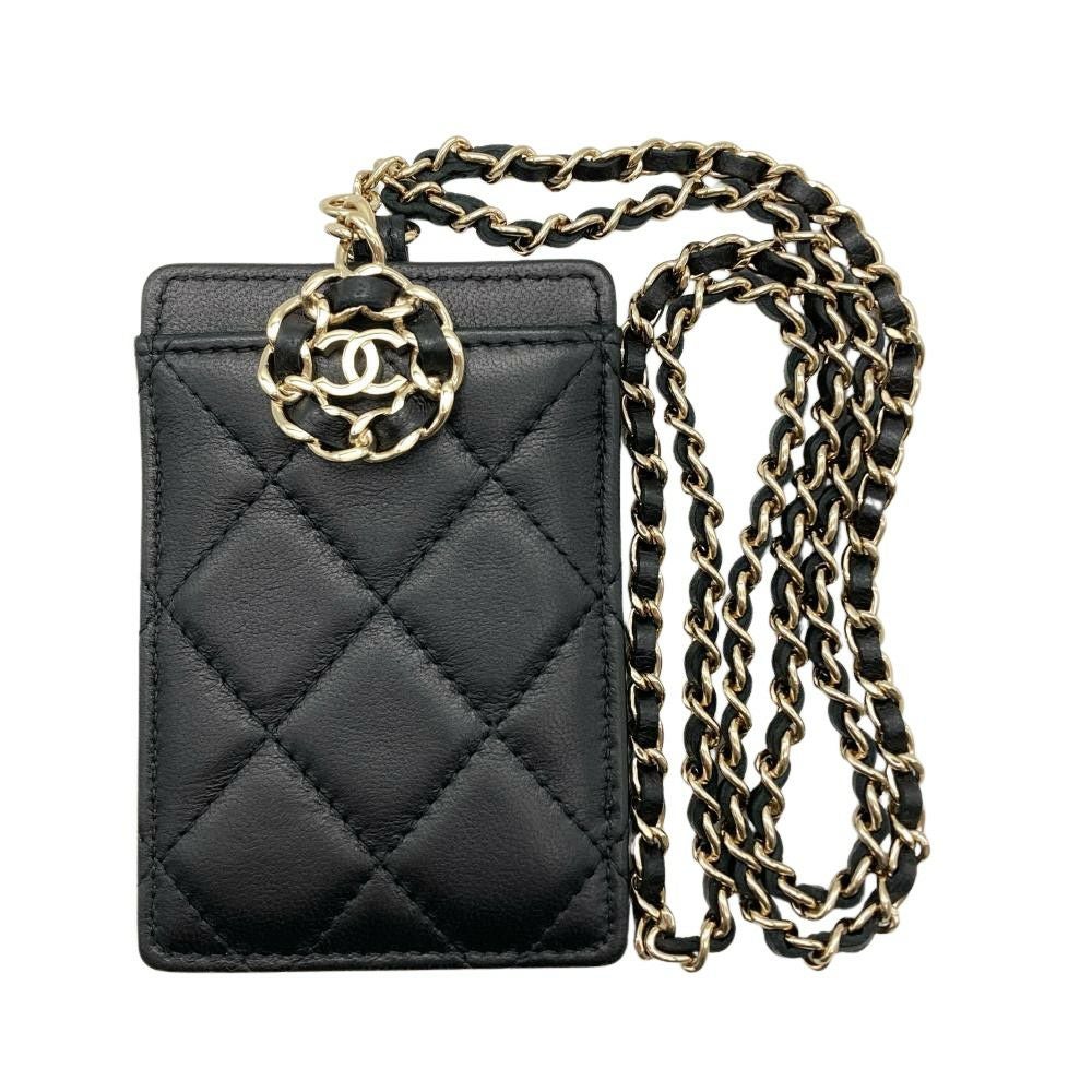 シャネル CHANEL ココマーク マトラッセ チェーンショルダー付 カード