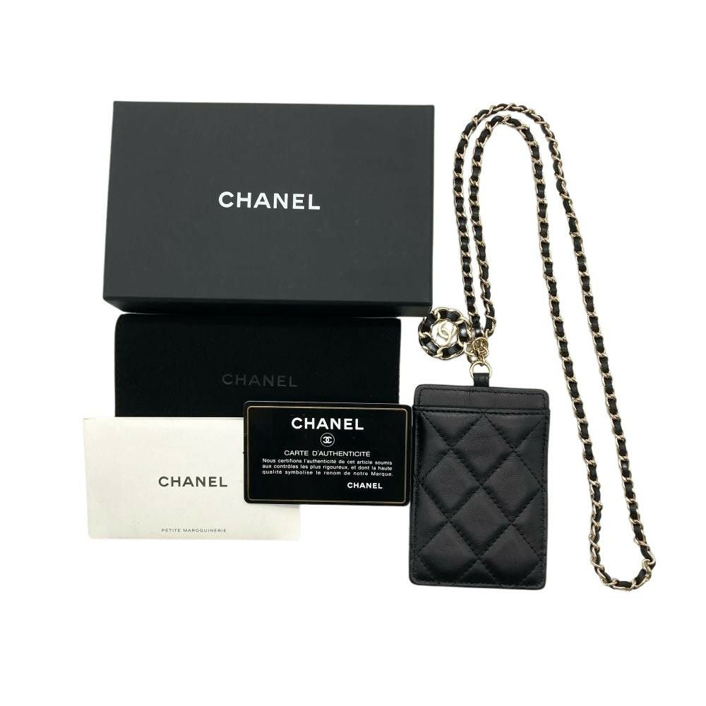 シャネル CHANEL ココマーク マトラッセ チェーンショルダー付 カード