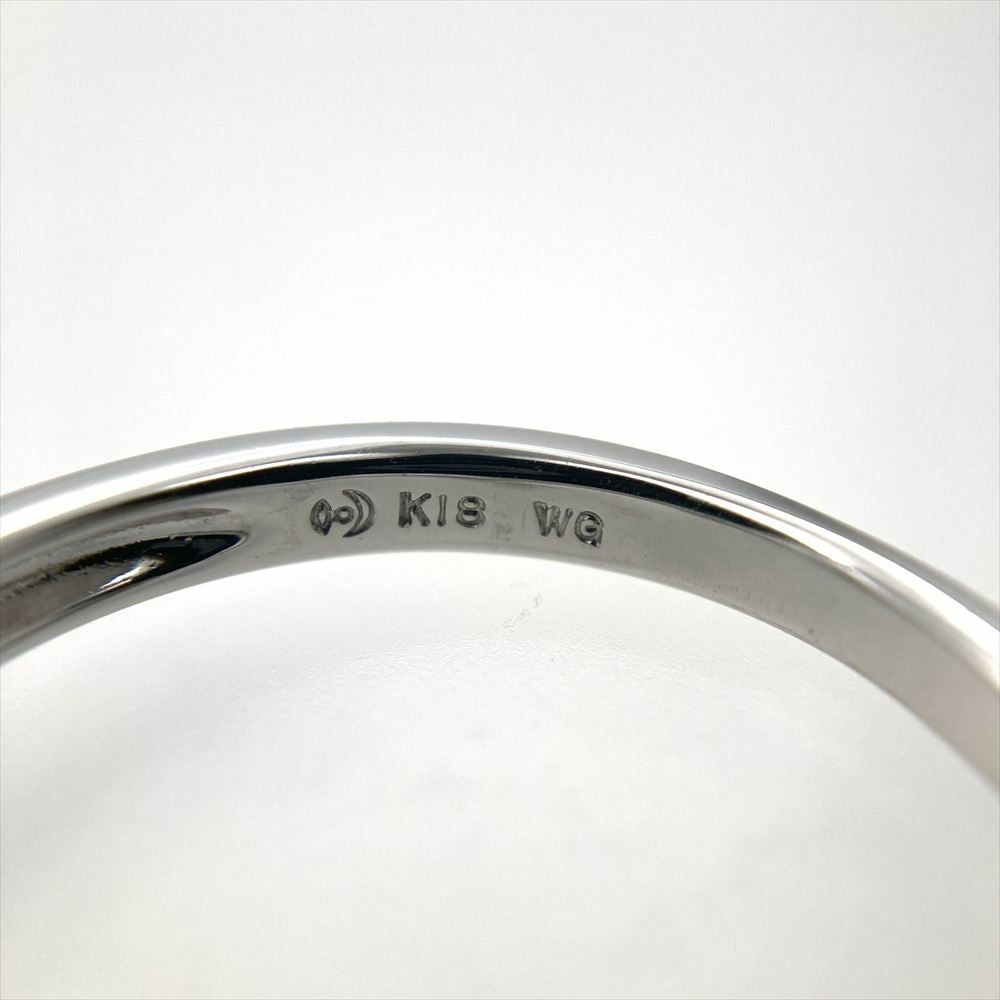 タサキ TASAKI フラワー モチーフ リング 指輪 ダイヤモンド 0.25ct 約
