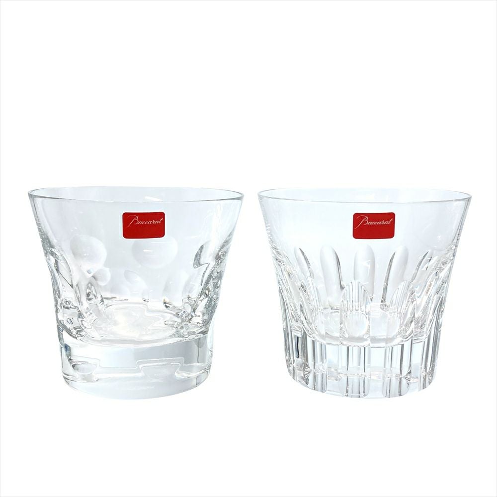 バカラ Baccarat ベルーガ エトナ ロックグラス ペアセット