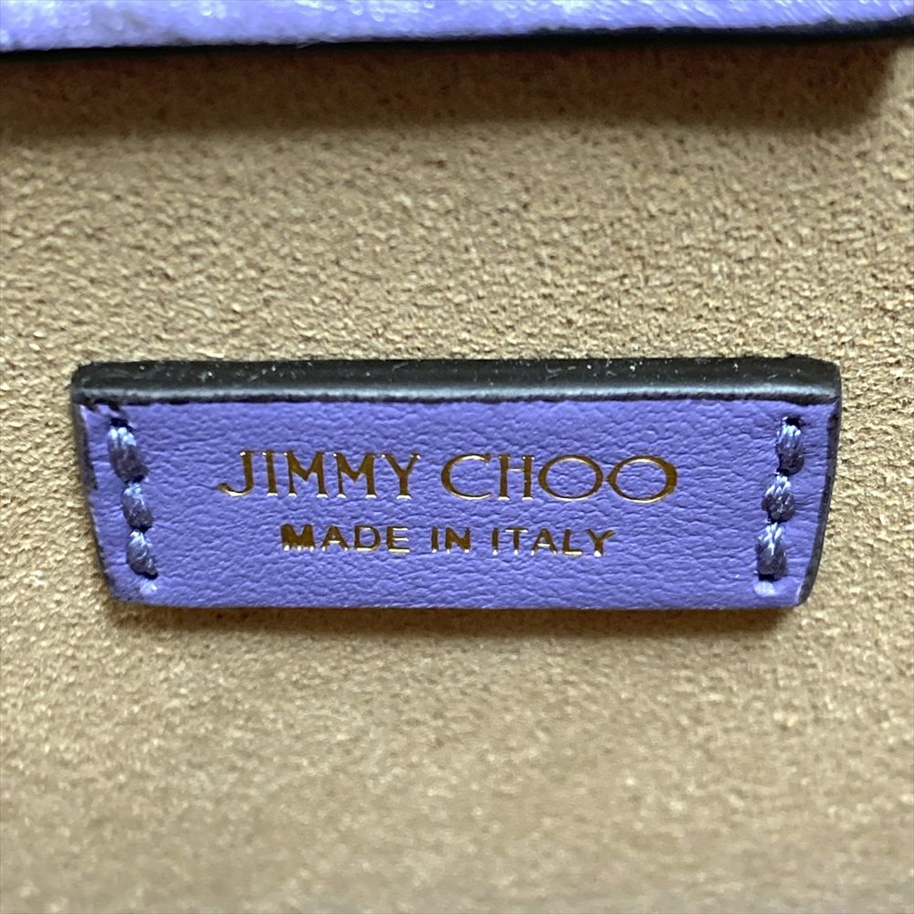 ジミーチュウ JIMMY CHOO MINI N/S TOTE CZN クリスタルスタッズ