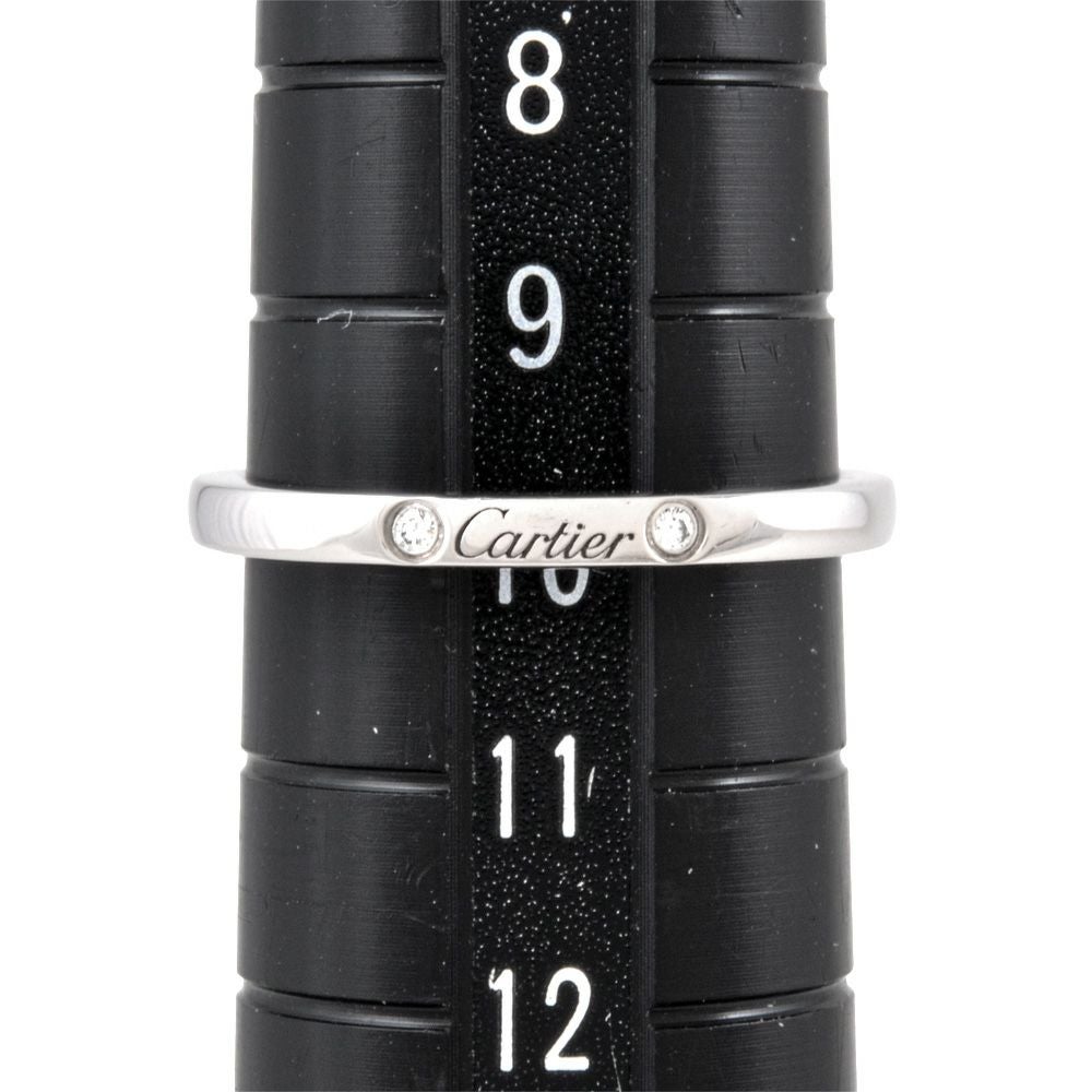 カルティエ Cartier バレリーナ カーブ 3P リング 指輪 ダイヤモンド