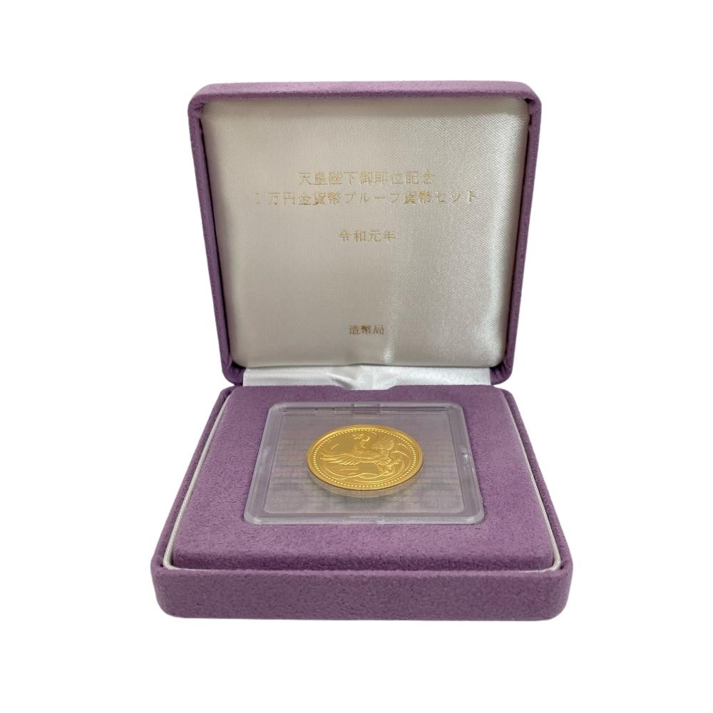 天皇陛下御即位記念 1万円金貨幣 500円バイカラー クラッド貨幣