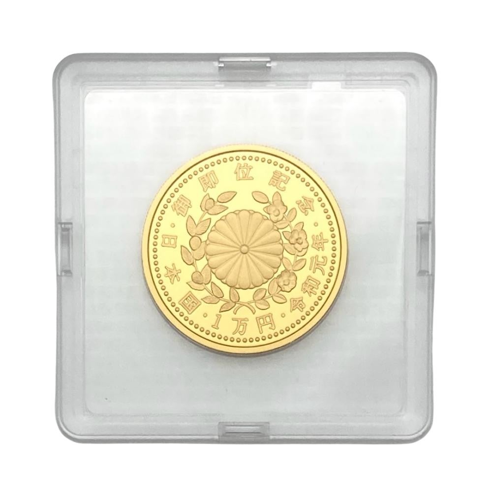 天皇陛下御即位記念 記念硬貨 1万円プルーフ金貨幣セット 純金 20g