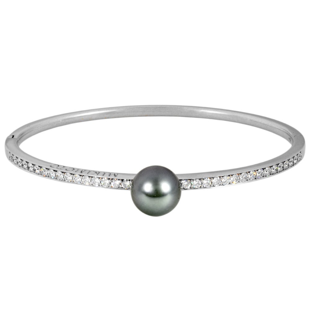 ミキモト MIKIMOTO ロゴ コレクション ブレスレット ダイヤモンド