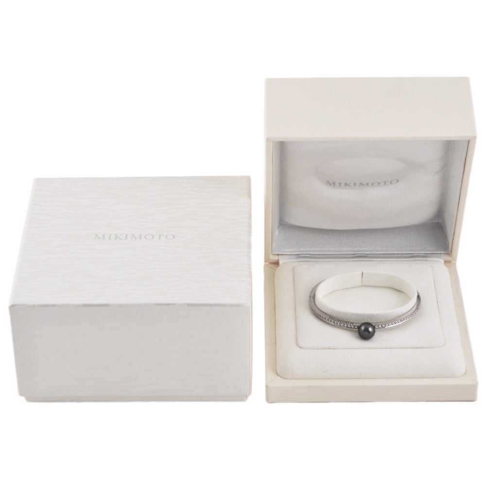 ミキモト MIKIMOTO ロゴ コレクション ブレスレット ダイヤモンド