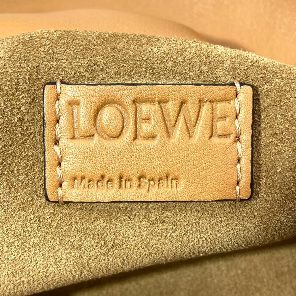 ロエベ LOEWE フラメンコ クラッチ ミニ ショルダーバッグ キャメル