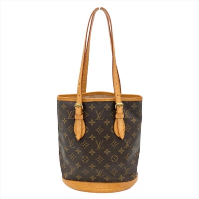 ルイヴィトン LOUIS VUITTON バケットPM ショルダーバッグ モノグラム 