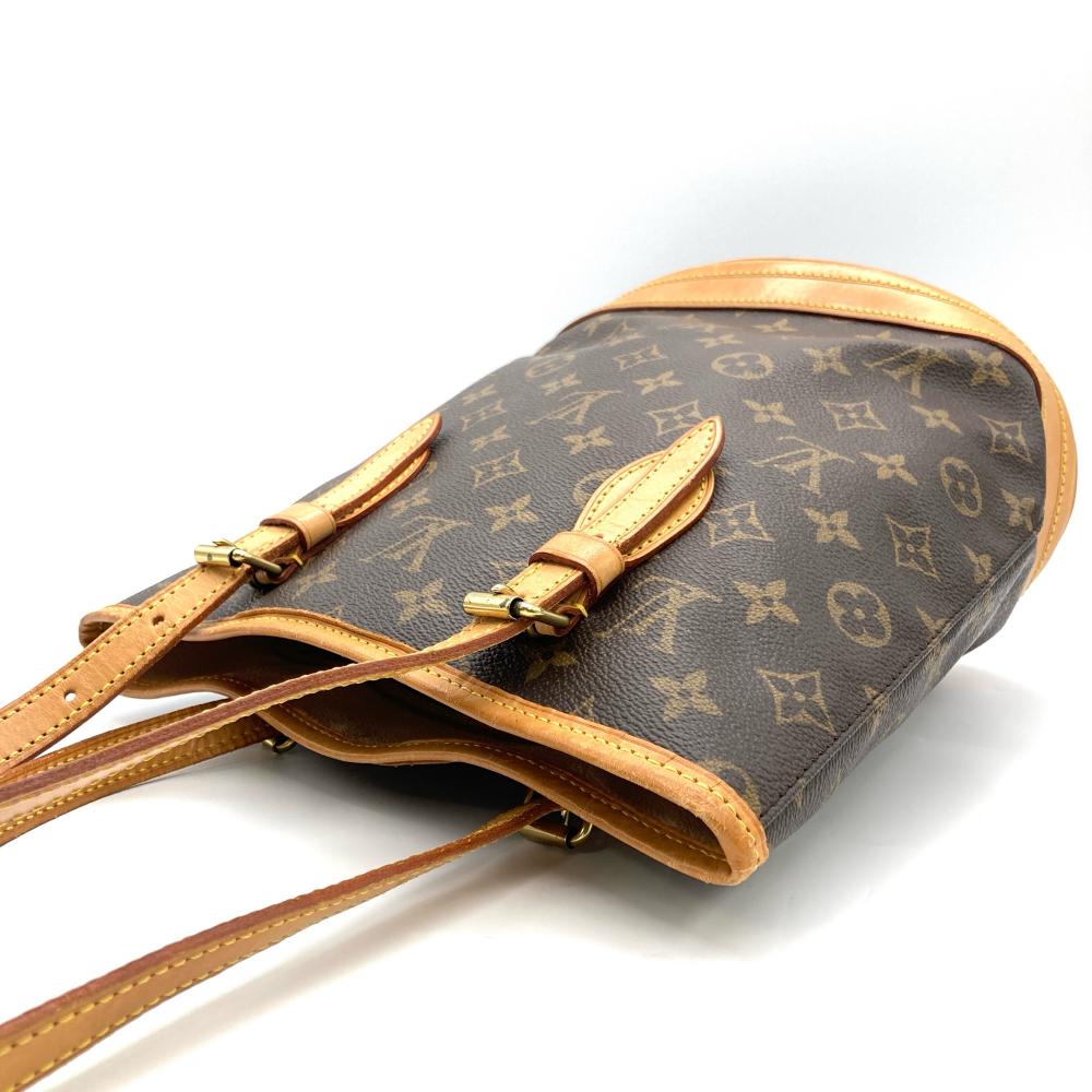ルイヴィトン LOUIS VUITTON バケットPM ショルダーバッグ モノグラム