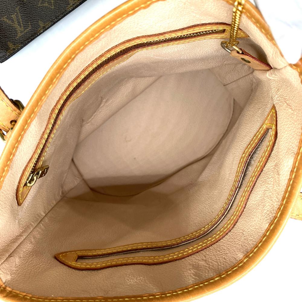 ルイヴィトン LOUIS VUITTON バケットPM ショルダーバッグ モノグラム