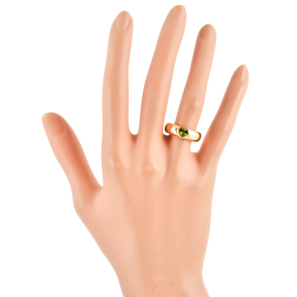 ティファニー Tiffany&Co. フレンドシップ リング 指輪 ペリドット 約